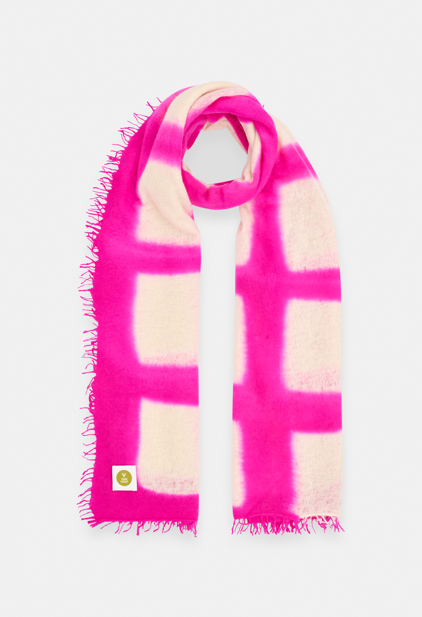 SCARF ICEBEAR/NEON PINK