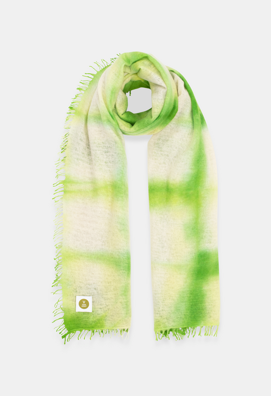 SCARF ICEBEAR/NEON GREEN