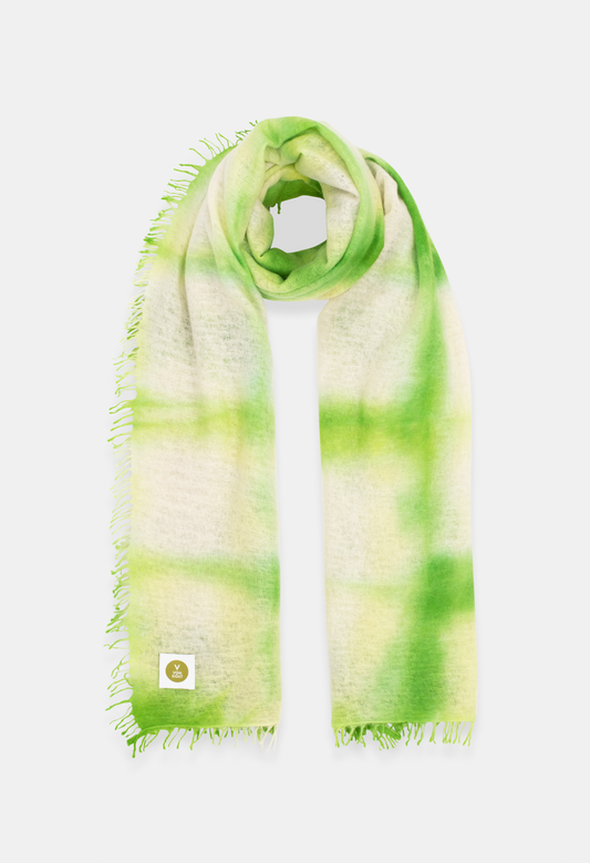 SCARF ICEBEAR/NEON GREEN