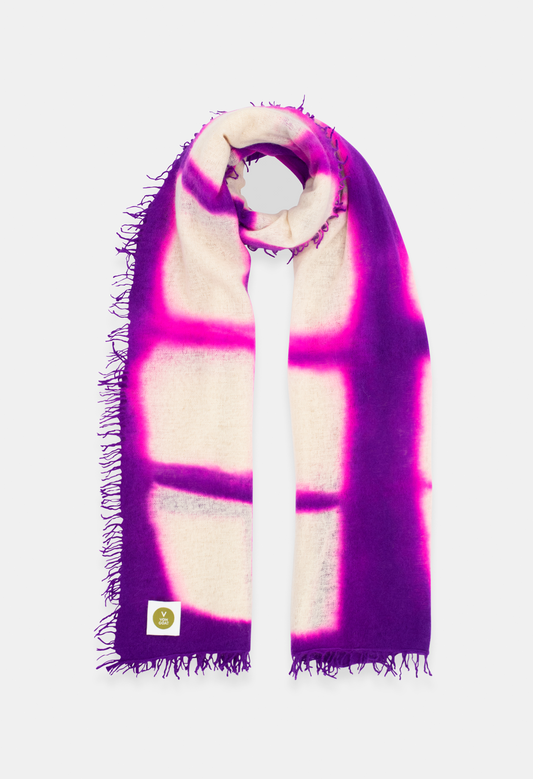 SCARF ICEBEAR/NEON PURPLE