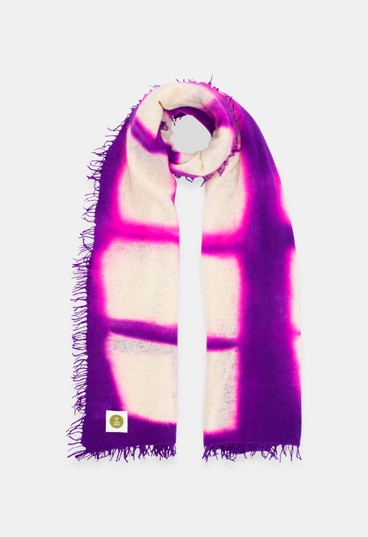 SCARF ICEBEAR/NEON PURPLE