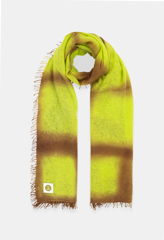 SCARF NEON YELLOW/ICED KOFFY