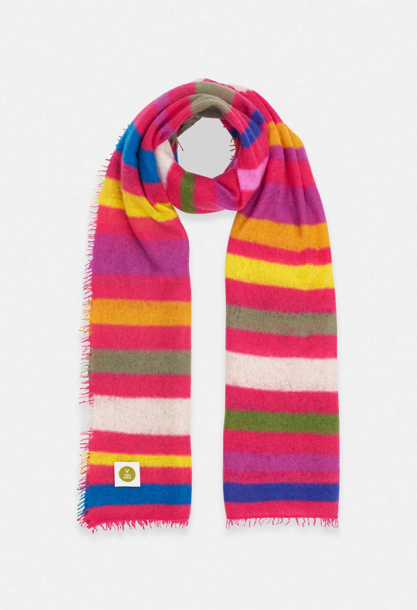 SCARF COLOUR STRIPE ONE