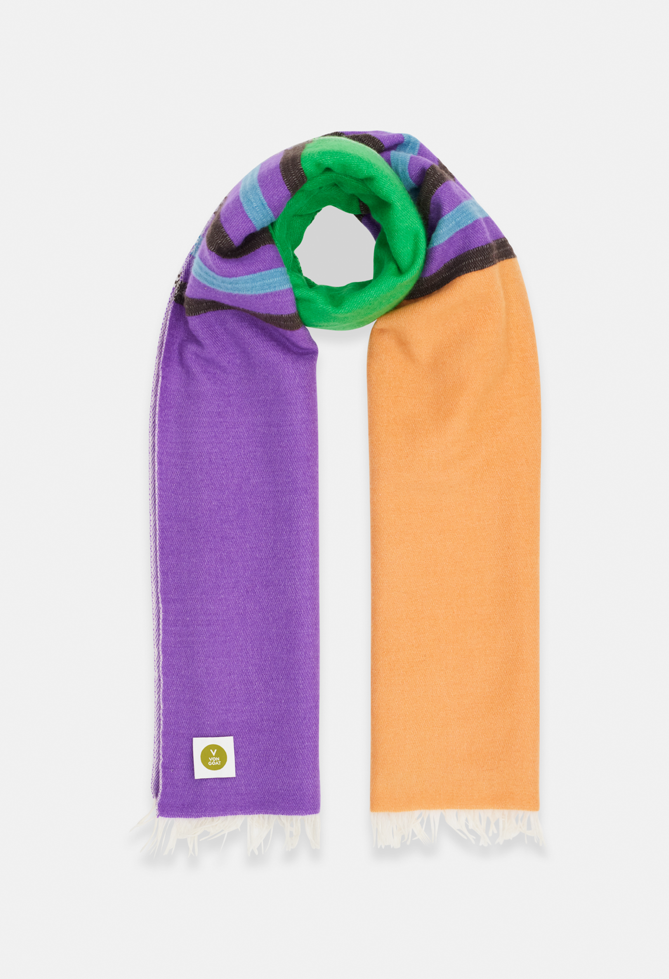 SCARF COLOR STRIPE SIX (WOVEN)