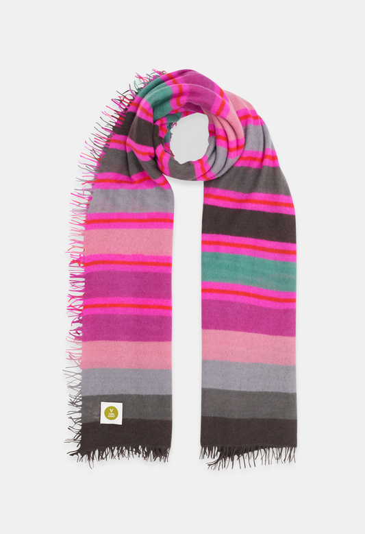 SCARF COLOUR STRIPE THIRTEEN