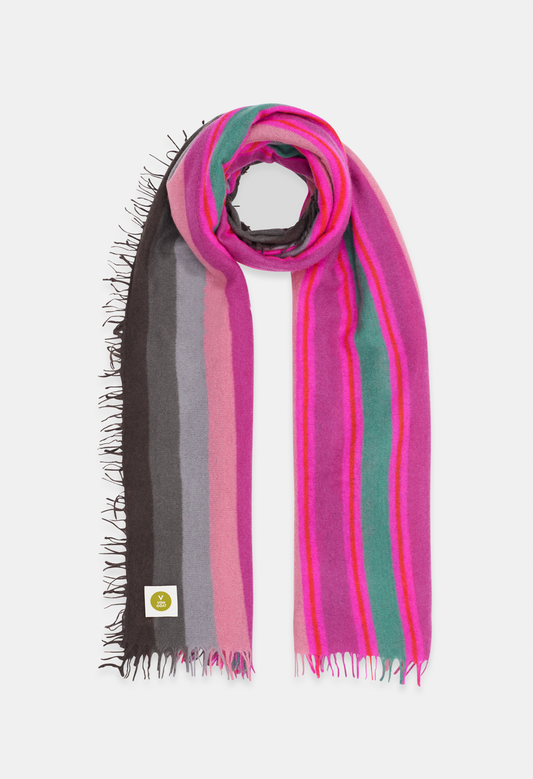 SCARF COLOUR STRIPE FOURTEEN