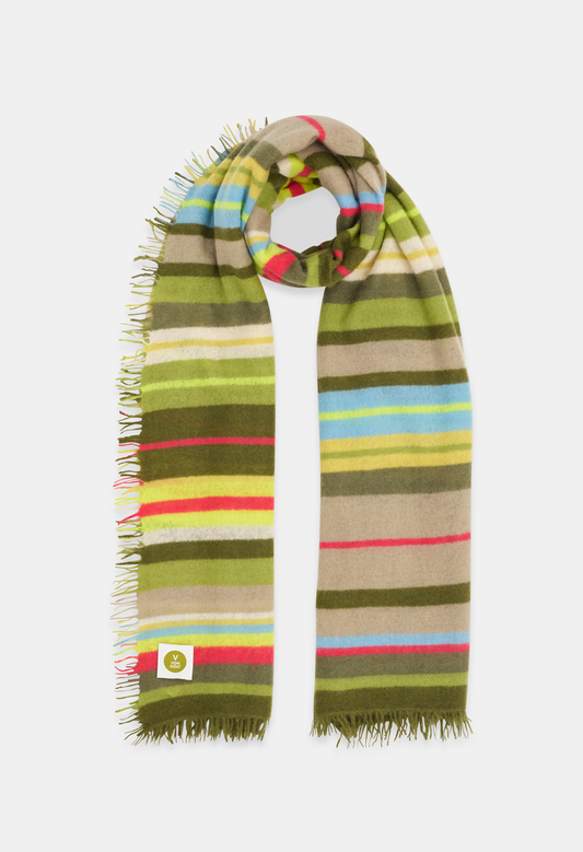 SCARF COLOUR STRIPE FIFTEEN