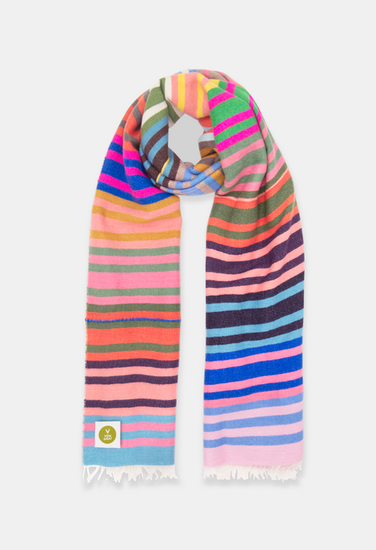 SCARF STRIPE SEVENTEEN (WOVEN)
