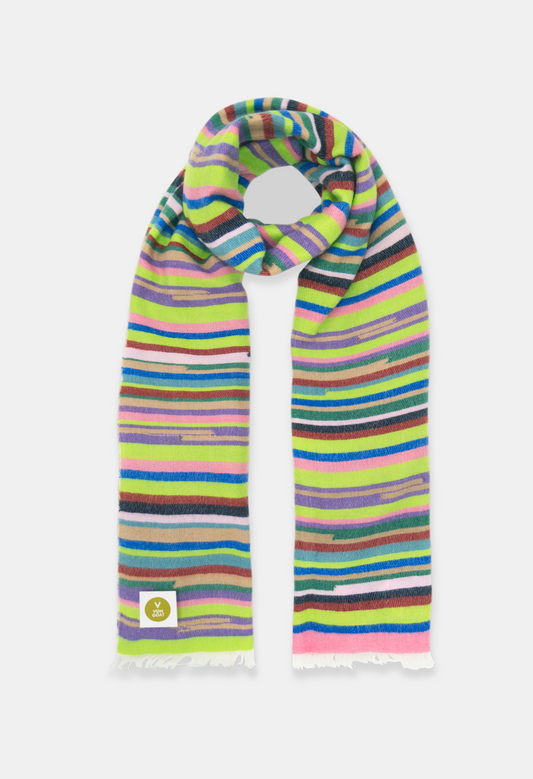 SCARF STRIPE EIGHTEEN (WOVEN)