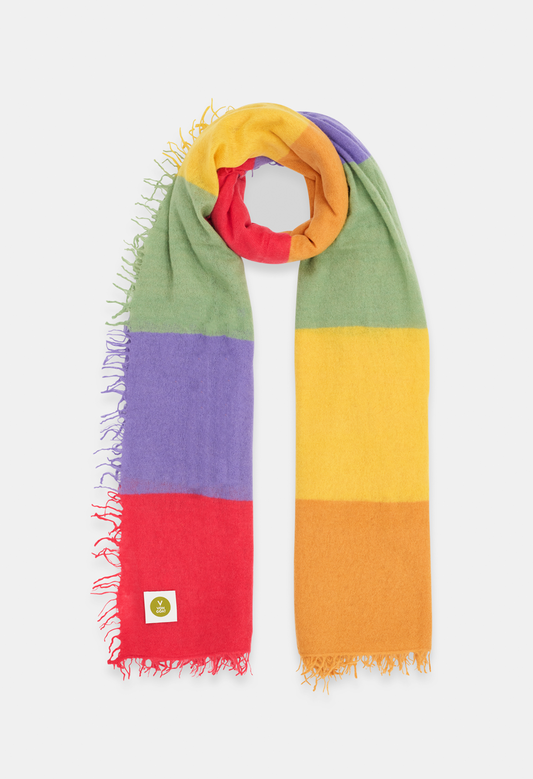 SCARF BIG STRIPE B