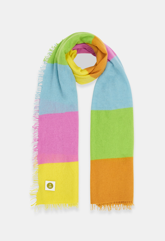 SCARF BIG STRIPE E