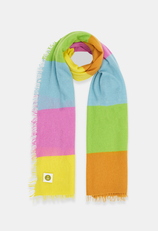 SCARF BIG STRIPE E