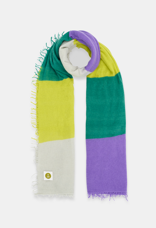 SCARF BIG STRIPE F