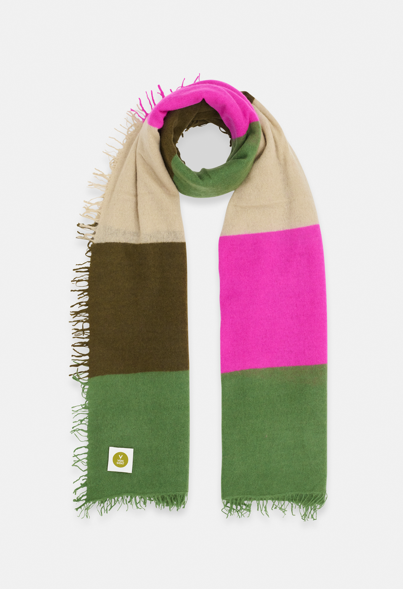 SCARF BIG STRIPE H