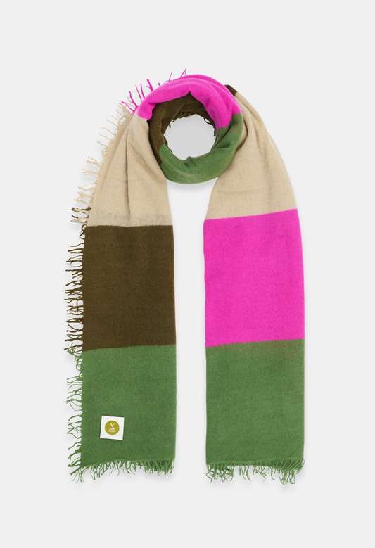 SCARF BIG STRIPE H