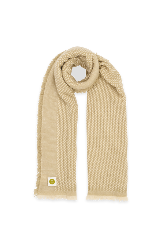 SCARF PLAZA TAUPE/ICEBEAR