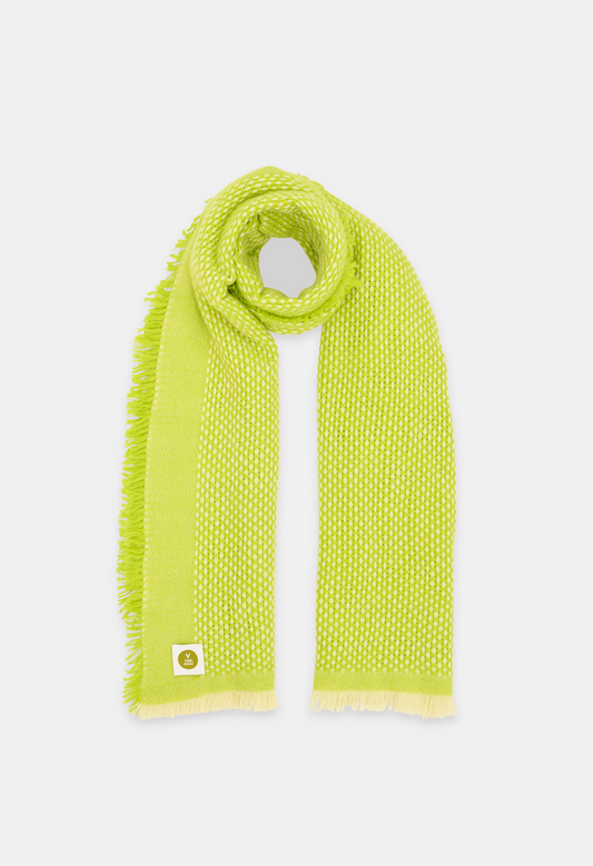 SCARF NEON YELLOW/ICEBEAR