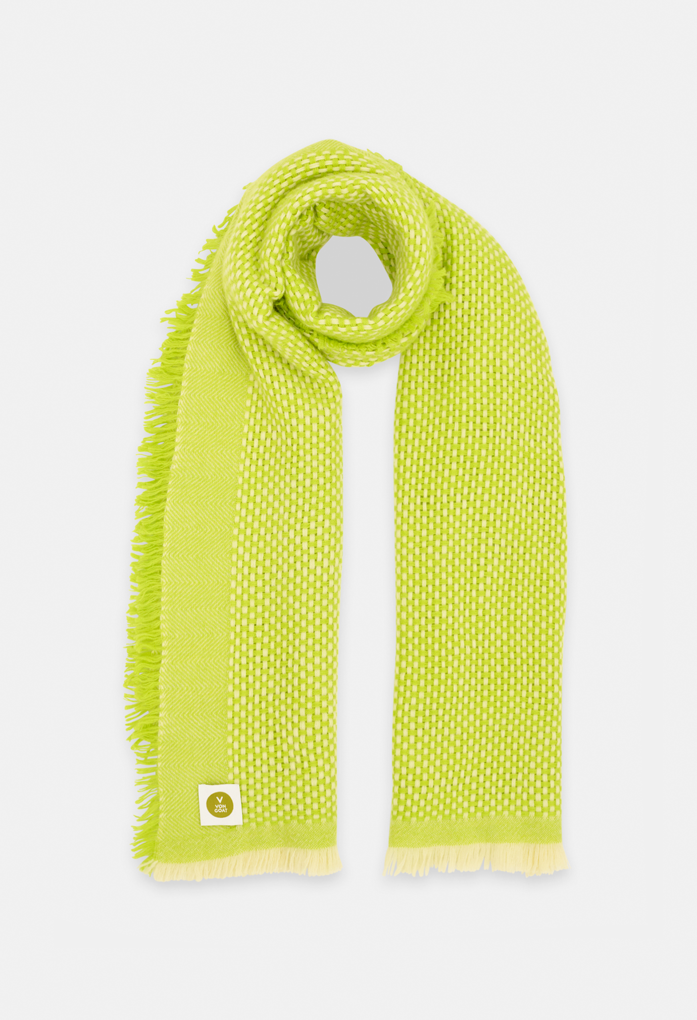 SCARF NEON YELLOW/ICEBEAR