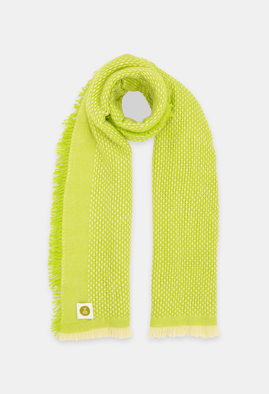 SCARF NEON YELLOW/ICEBEAR