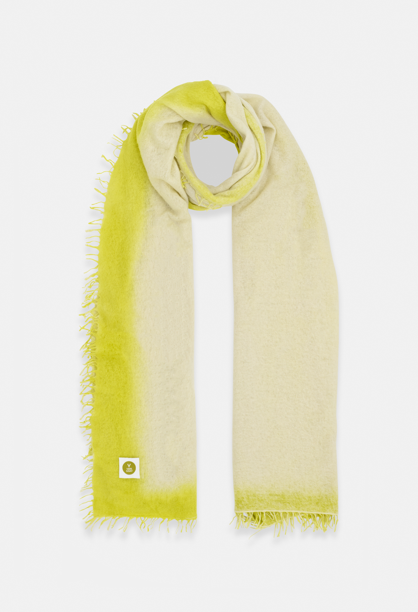 SCARF BONEY/NEON YELLOW