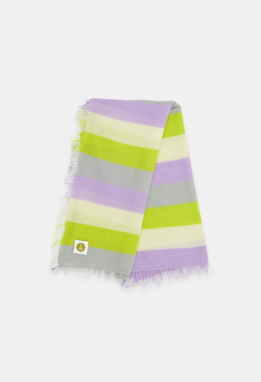 SQUARE SCARF STRIPE J