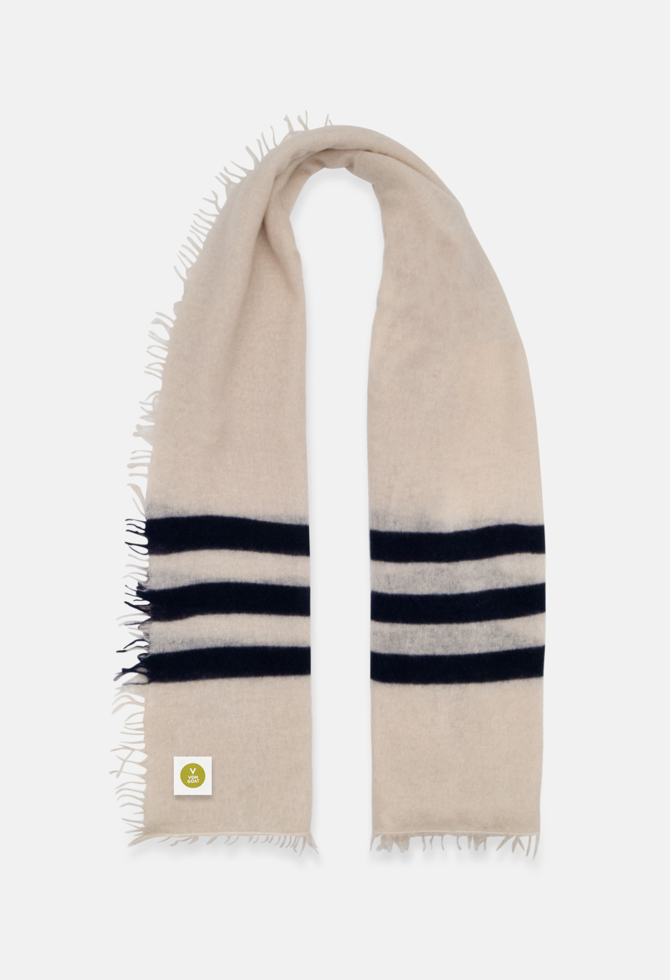 Scarf Stripe Q Medium
