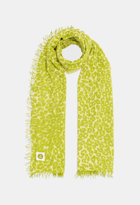 SCARF ICEBEAR/NEON YELLOW