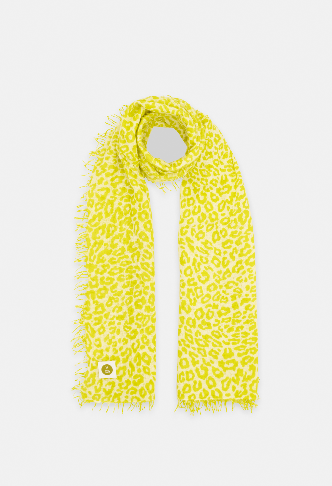 SCARF ICEBEAR/NEON YELLOW