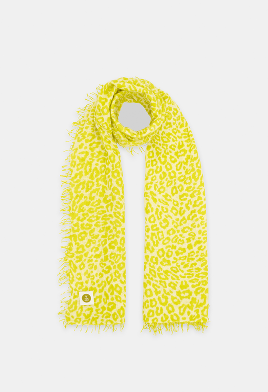 SCARF ICEBEAR/NEON YELLOW