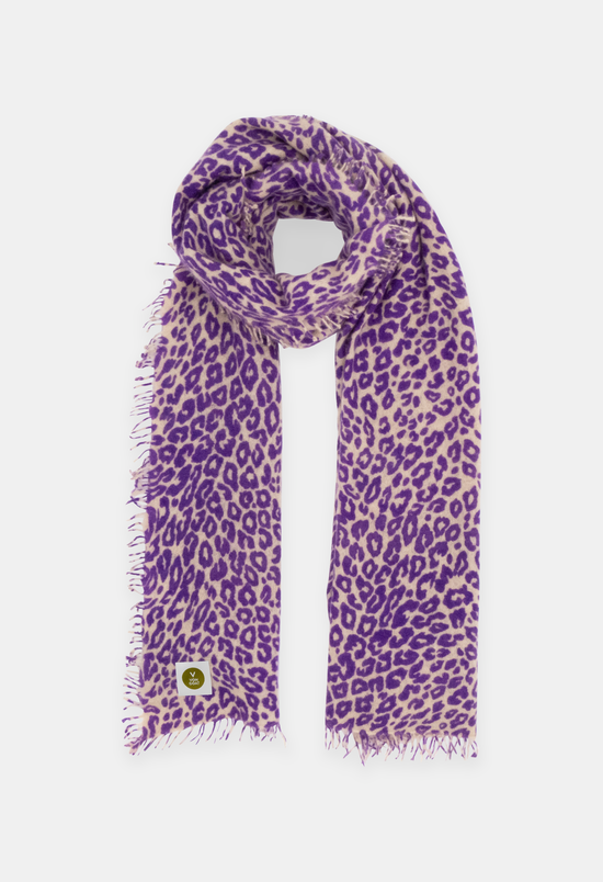 SCHAL LATTE/NEON PURPLE