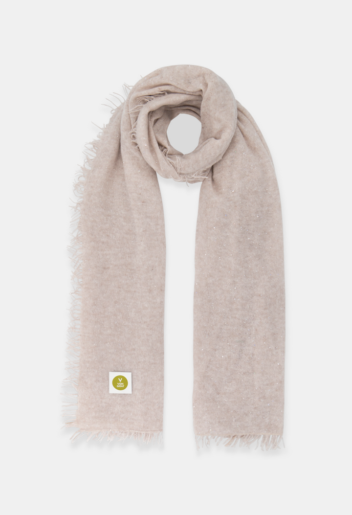 SCHAL MEL BEIGE GLITTER