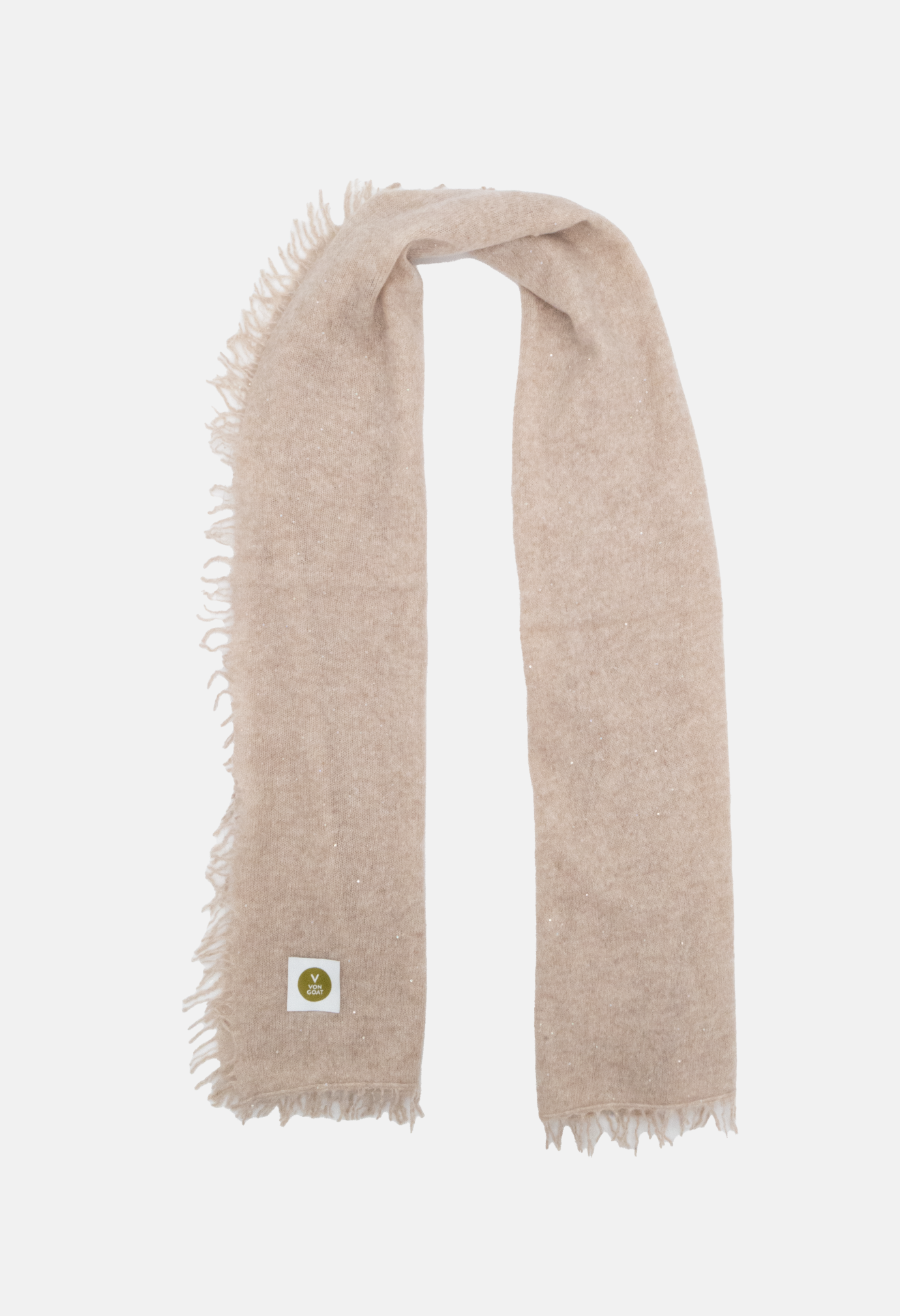 Scarf Mel. Beige Glitter
