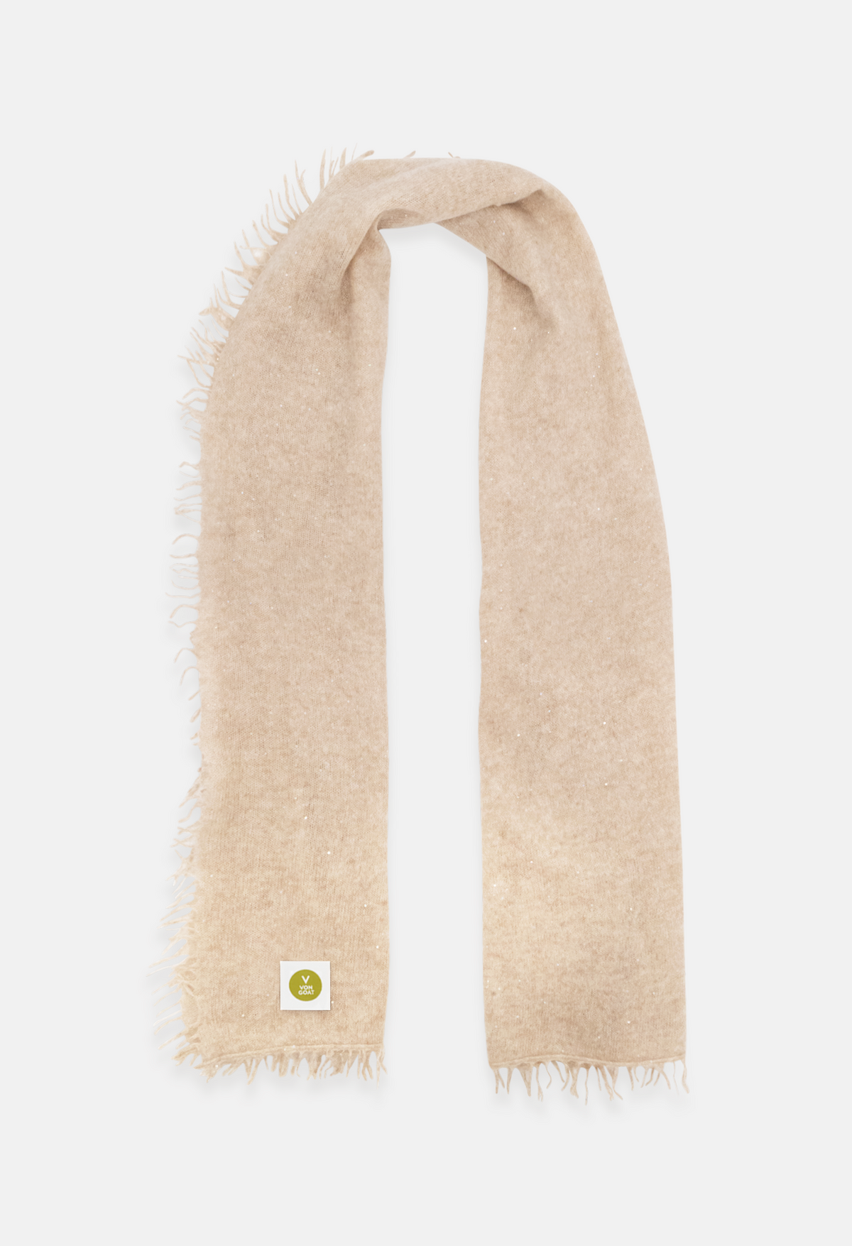 Scarf Mel. Beige Glitter