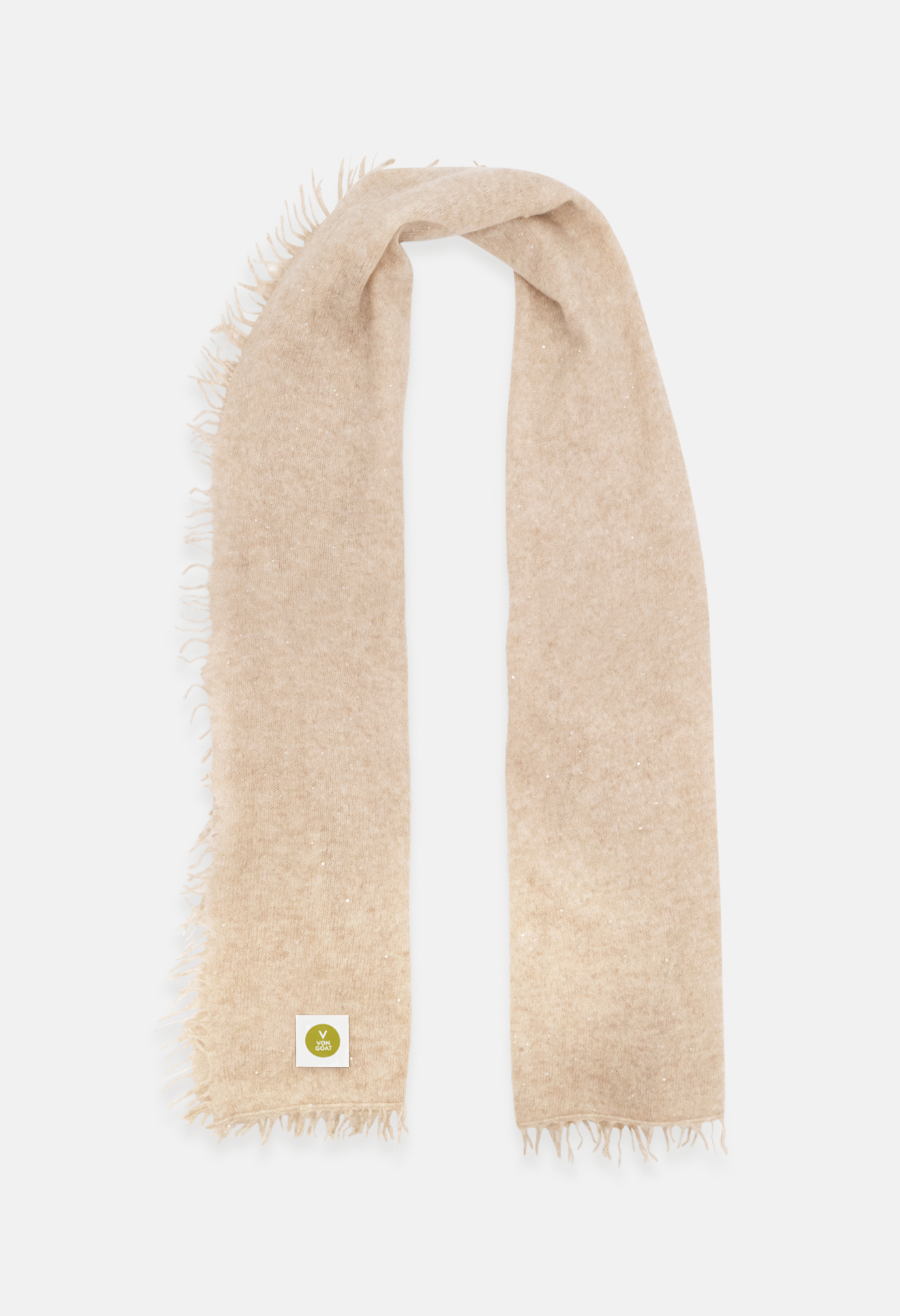 Scarf Mel. Beige Glitter