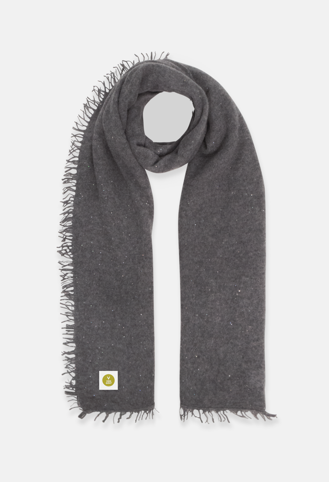 Schal Mel. Dark Grey Glitter