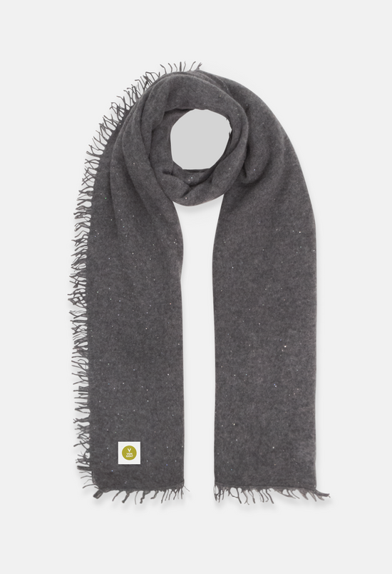 Schal Mel. Dark Grey Glitter