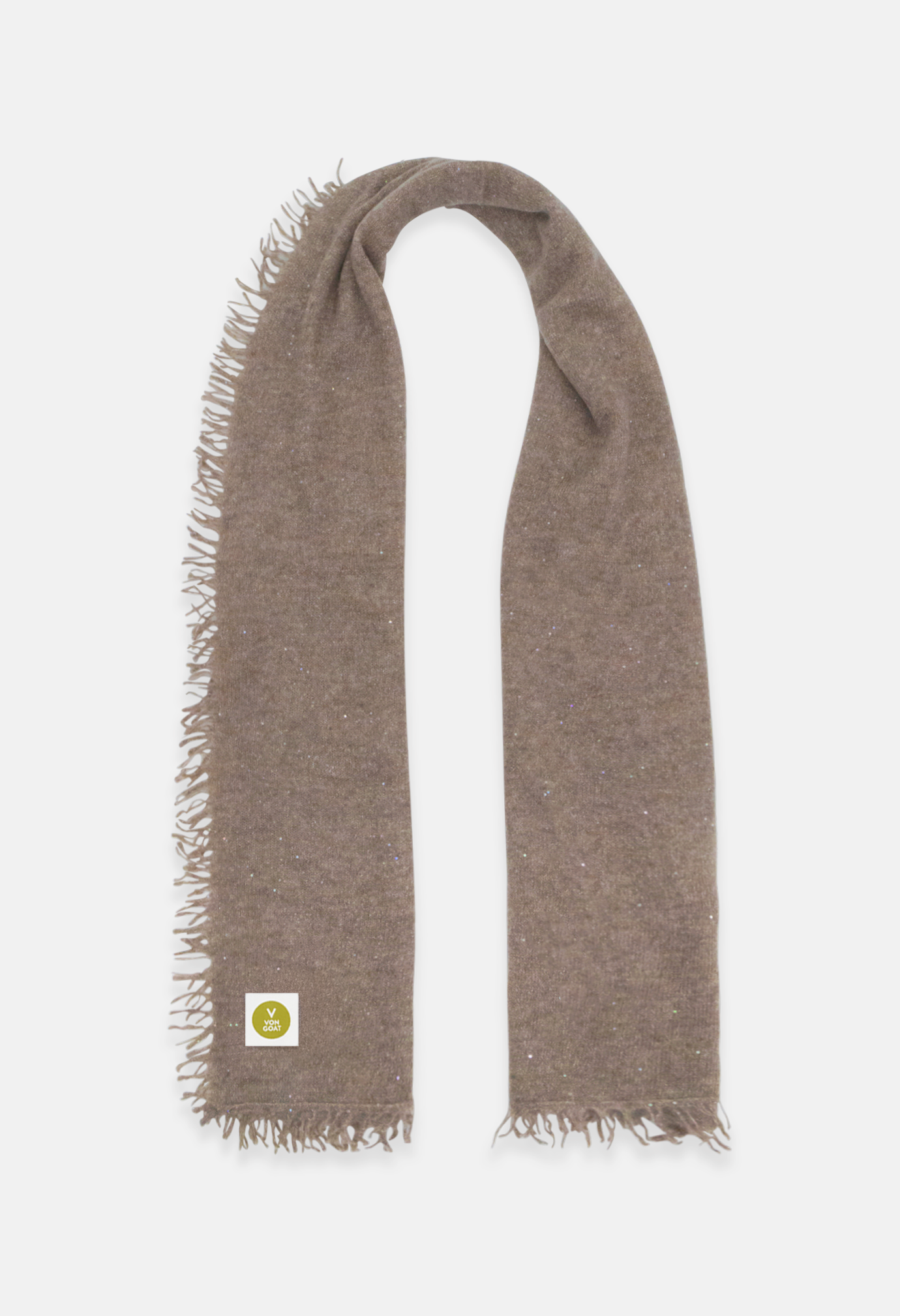 SCARF MEL BROWN GLITTER Medium