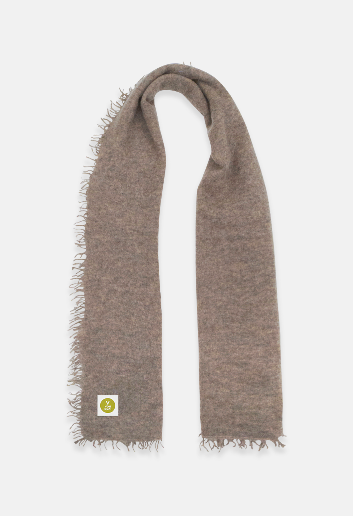 Scarf Mel. Brown Medium