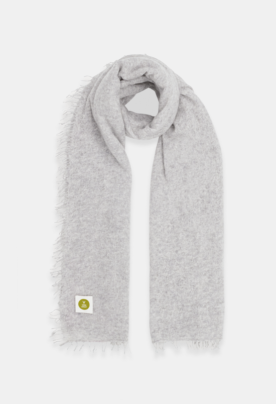 Scarf Mel. Light Grey