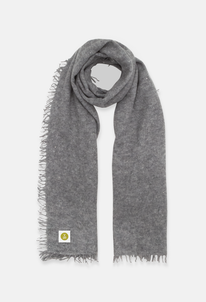 Schal Mel. Medium Grey Glitter