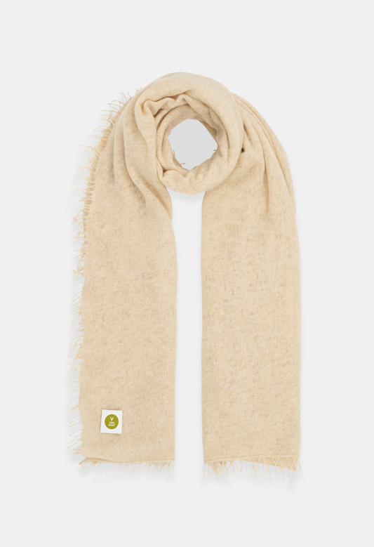 SCARF MELANGE BEIGE