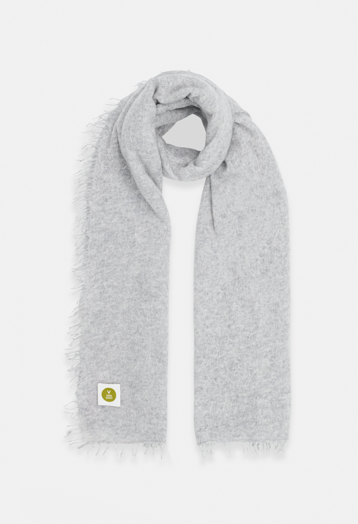 SCARF MEL LIGHT GREY