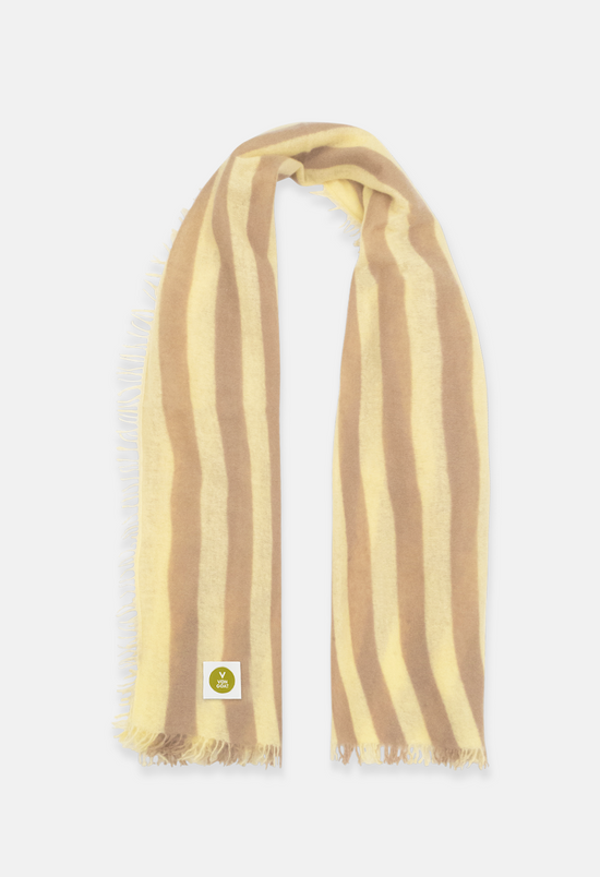 Scarf Pastel Yellow/Irish Cream Medium