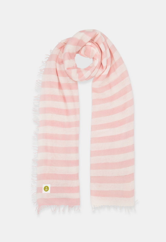 DOGWOOD/MARSHMALLOW SCARF