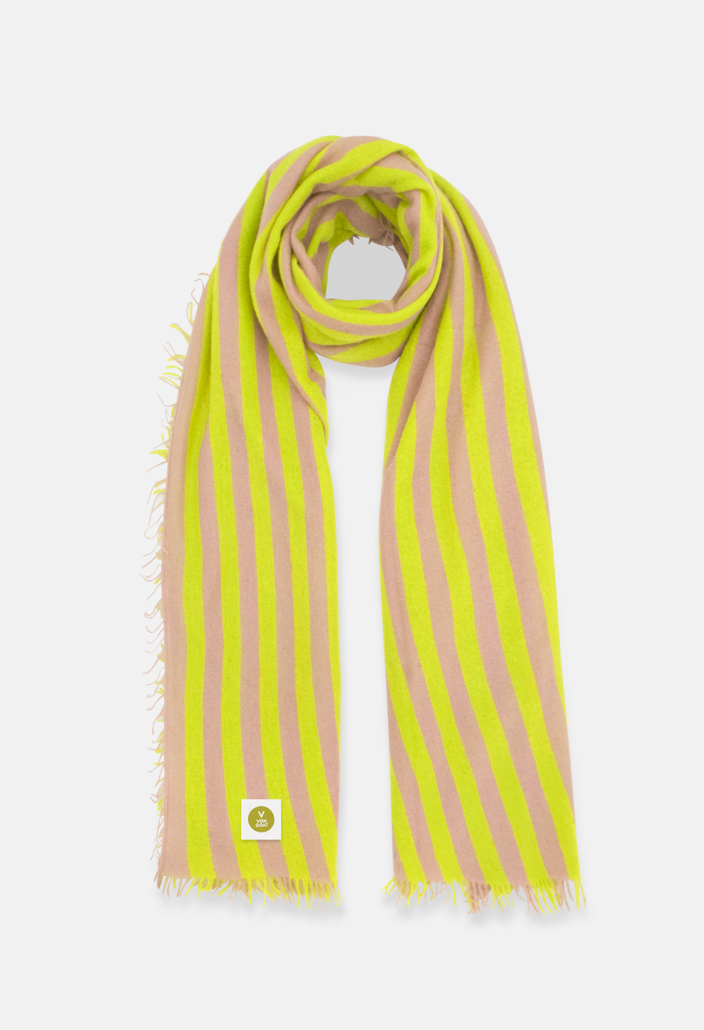 Scarf Neon Yellow/Zephyr