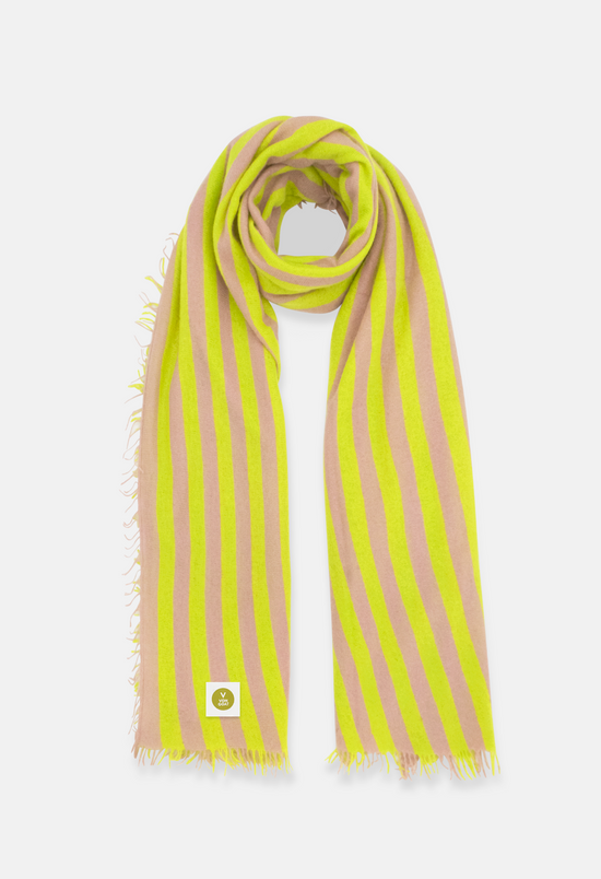 Scarf Neon Yellow/Zephyr