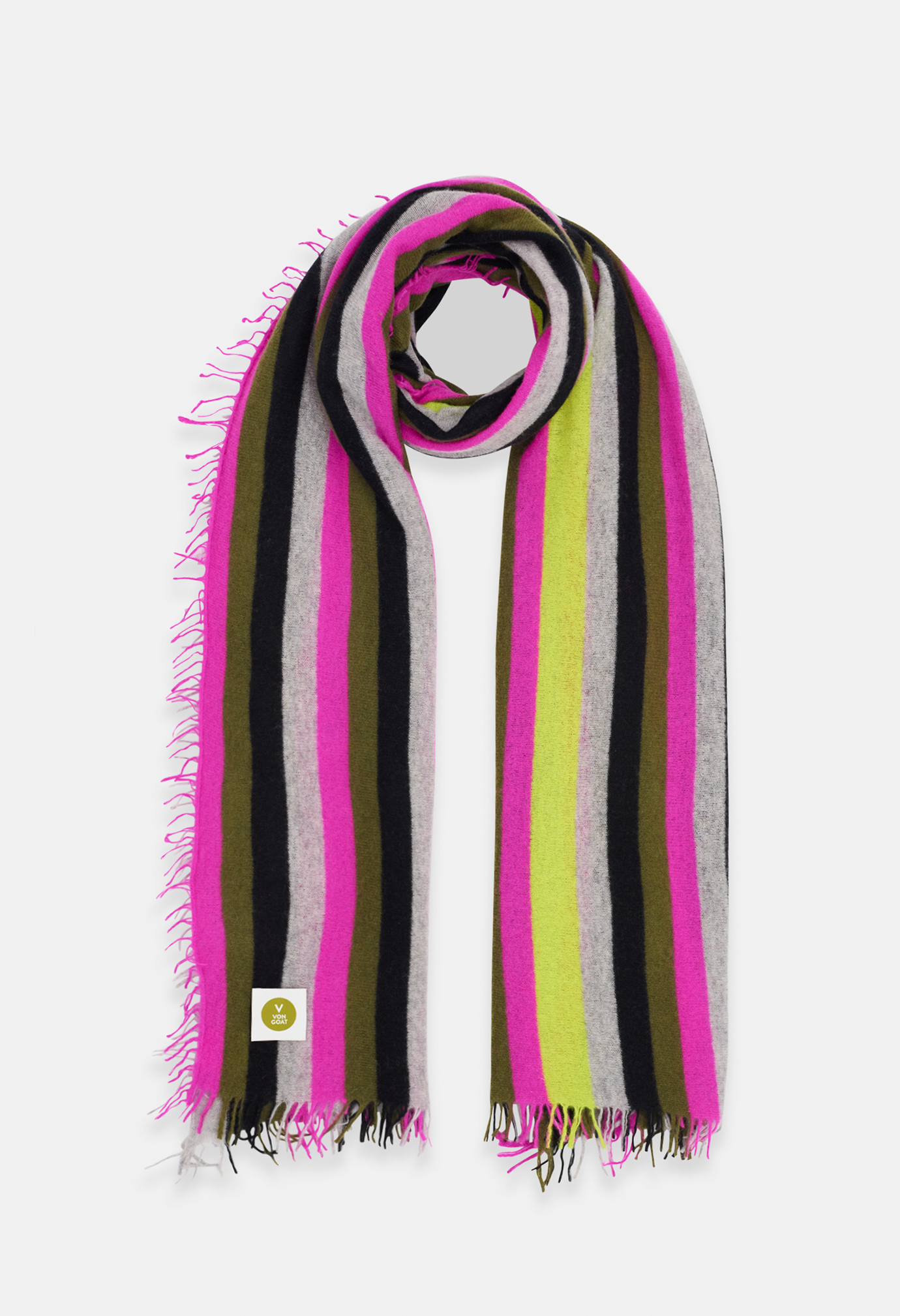 SCARF LONG STRIPE E