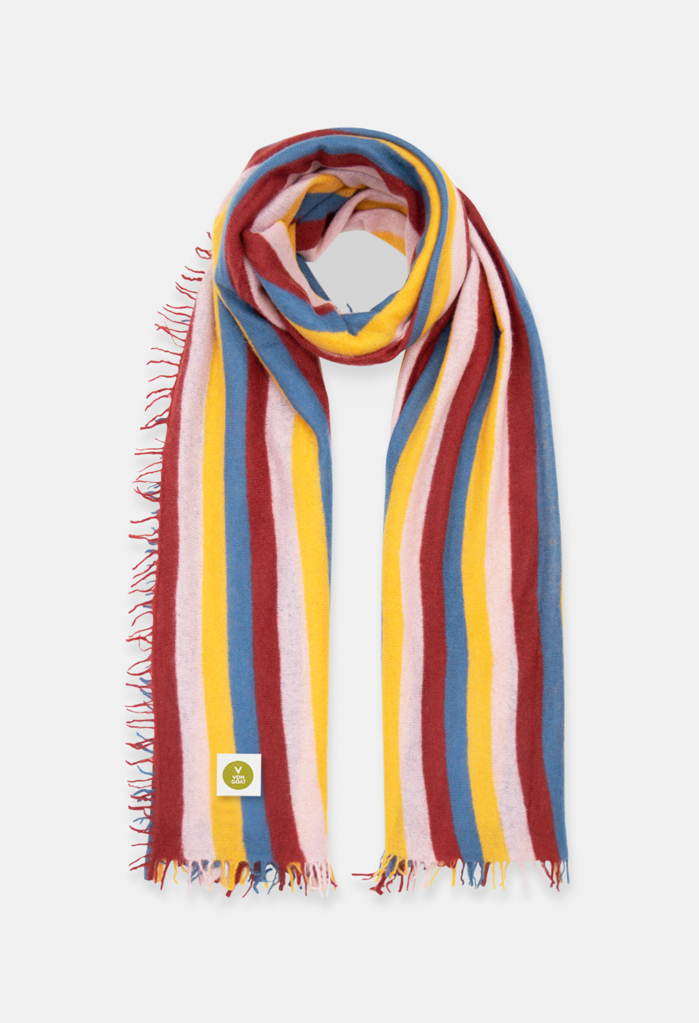 SCARF LONG STRIPE F