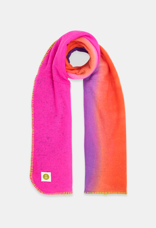 SCARF N. PINK/ORANGE/N. PURPLE