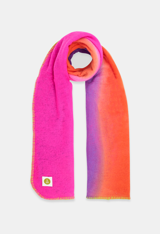 SCARF N. PINK/ORANGE/N. PURPLE